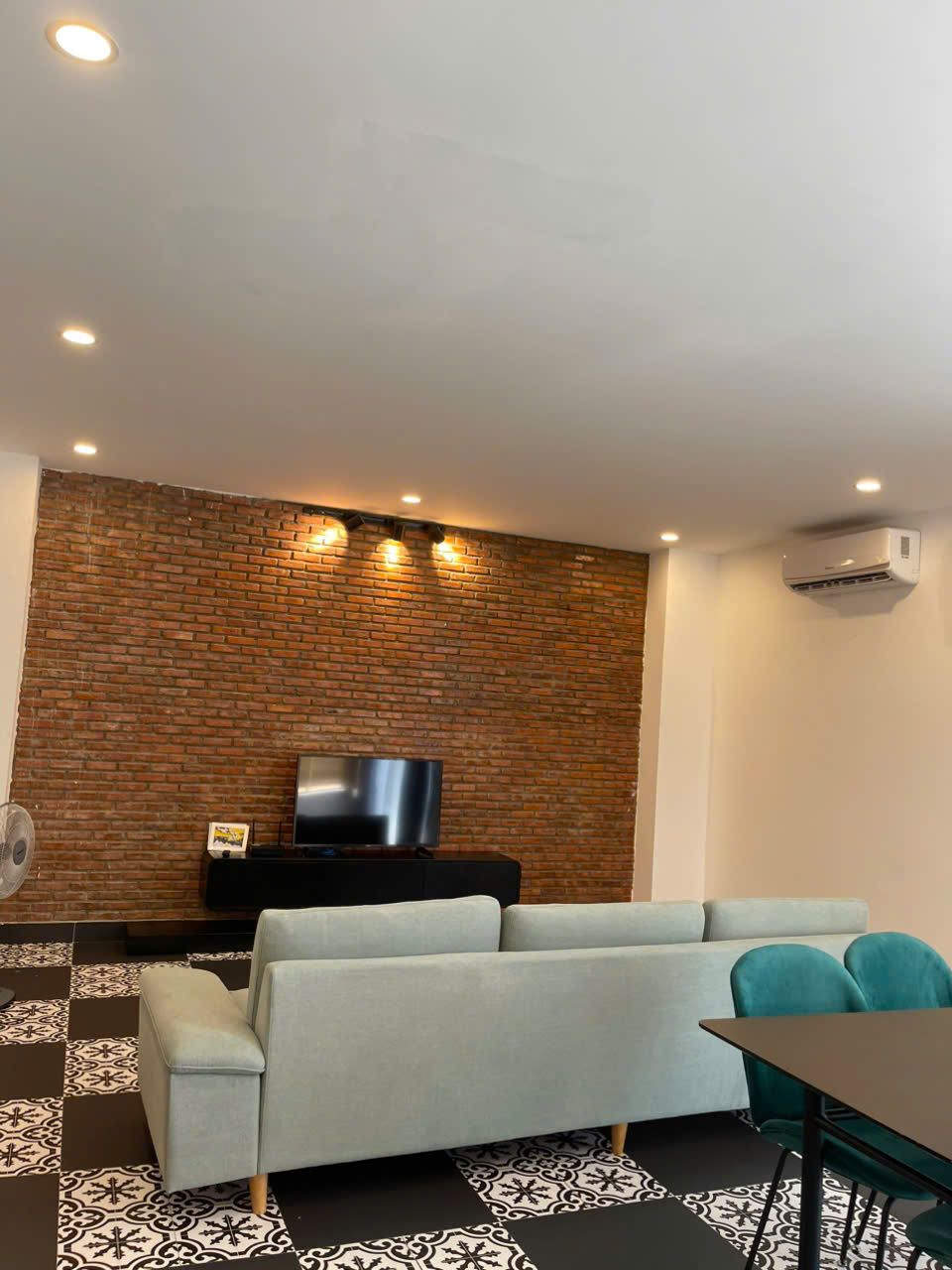 One-bedroom, Building B: Living room